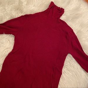 Brandy Melville Cozy Red Turtleneck